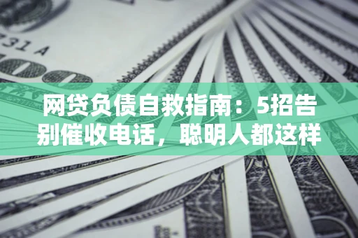 济南网贷负债自救指南：5招告别催收电话，聪明人都这样做